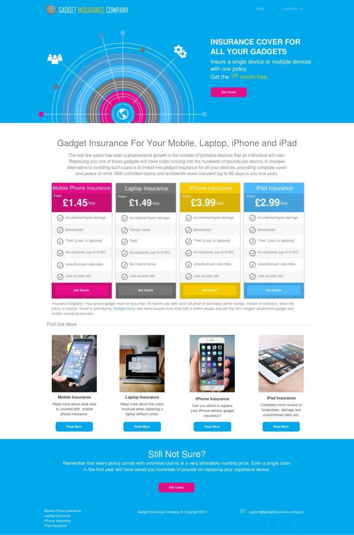 Image for Gadget Insurance For Your Mobile, Laptop, iPhone & iPad with ID of: 1012892
