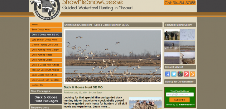 Image for goose hunt with ID of: 1021944