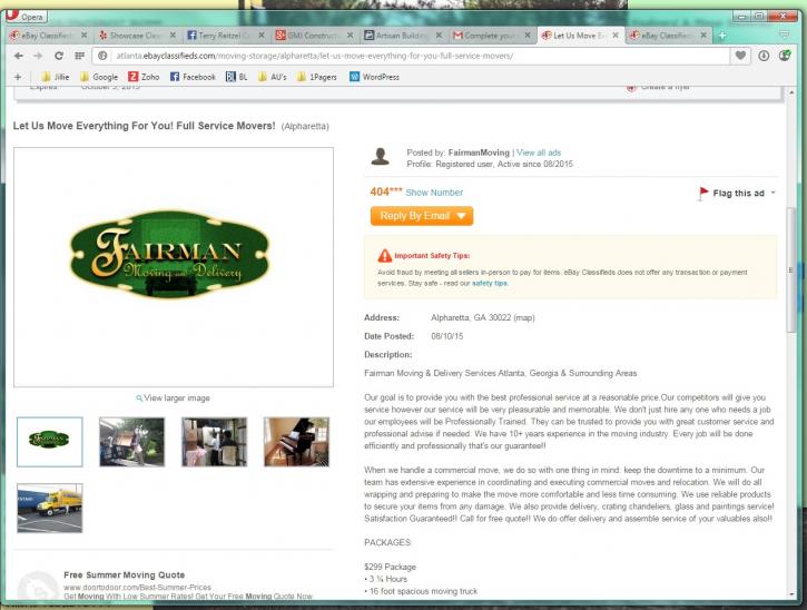 Image for Fairman Moving & Delivery Services LLC with ID of: 1025970