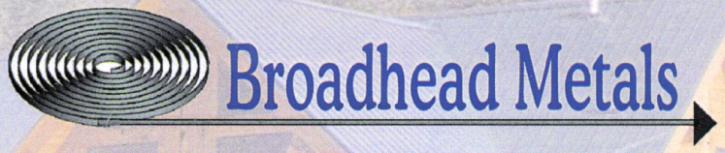 Image for Broadhead Metals with ID of: 1027282