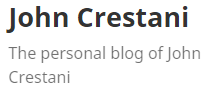 Image for John Crestani-Affiliate Marketing with ID of: 1032939