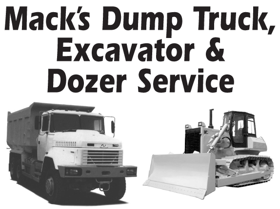 Image for Mack's Dump Truck, Excavator & Dozer Service with ID of: 1055303
