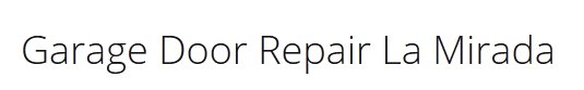 Image for Garage Door Repair La Mirada with ID of: 1091926