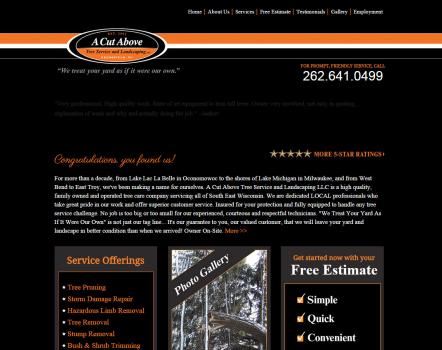 Image for A Cut Above Tree Service and Landscaping with ID of: 1105516