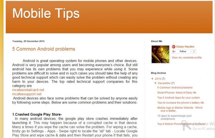 Image for Mobile Tips with ID of: 1110812