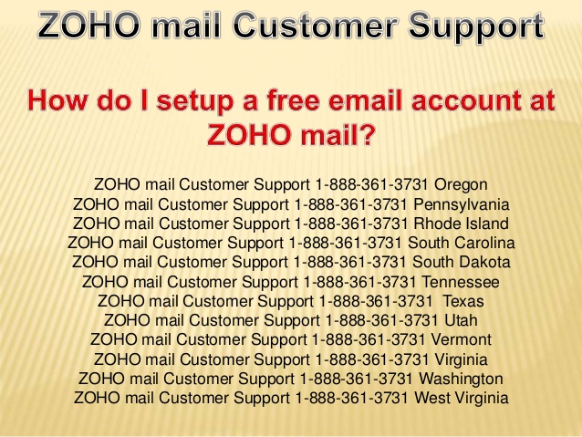 Image for 1-844-334-9858 Best Servicing Options From Contact Zohomail Support Phone Number with ID of: 1112689