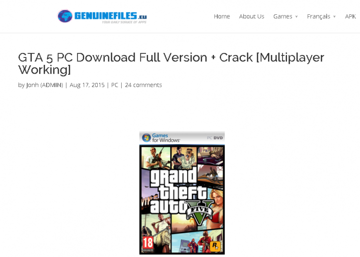 Image for gta v for pc with ID of: 1114723