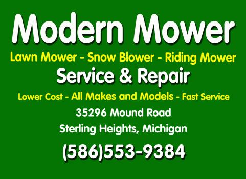 Image for Modern Mower with ID of: 1131381