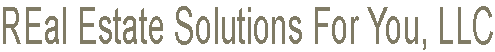 Image for Real Estate Solutions For You, LLC with ID of: 1136403