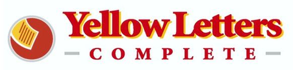 Image for Yellow Letters Complete with ID of: 1138328