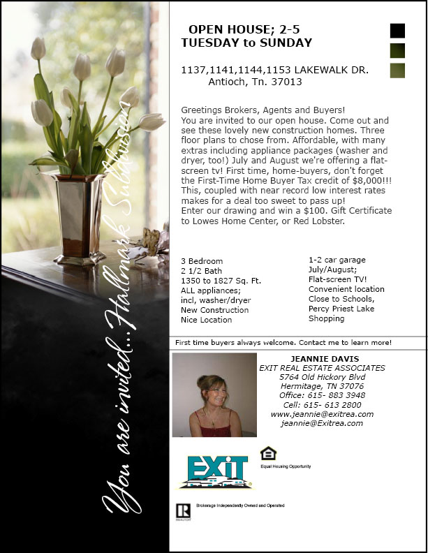 Image for Antioch, Tennessee OPEN HOUSE with ID of: 114913