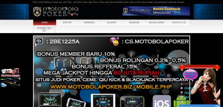 Image for moto bola poker with ID of: 1154982