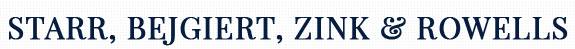 Image for Starr, Bejgiert, Zink & Rowells with ID of: 1158579