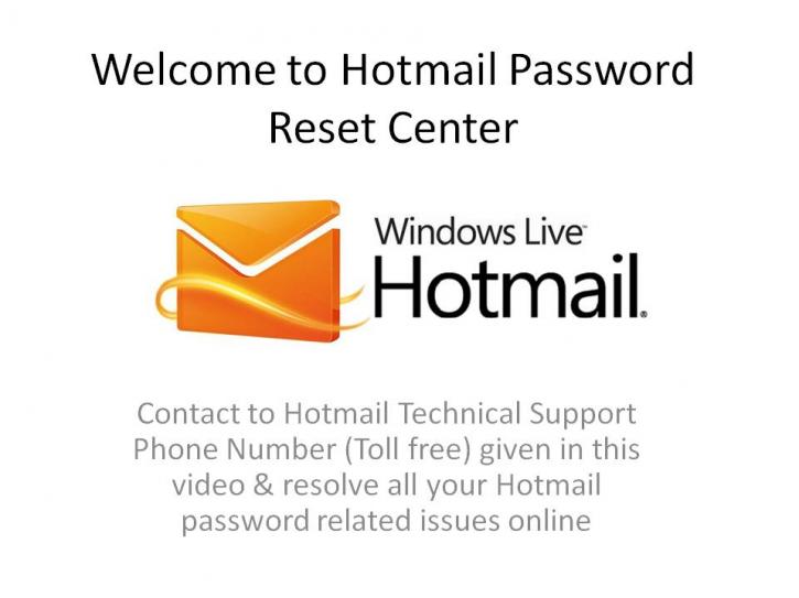 Image for Hotmail Technical Support Number with ID of: 1158736