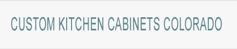 Image for CUSTOM KITCHEN CABINETS COLORADO  with ID of: 1162446