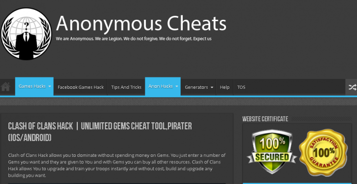 Image for anonymous cheats with ID of: 1203501