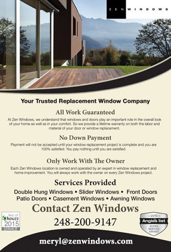 Image for Zen Windows Michigan with ID of: 1219169