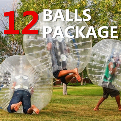 Image for Bubble Football 12 Balls Package with ID of: 1221728