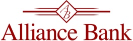 Image for Alliance Bank with ID of: 1226407
