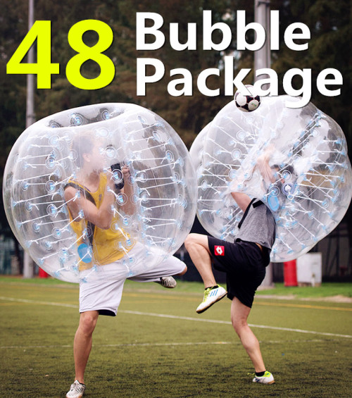 Image for Bubble Soccer Game Bubble Ball Game Order-48 Balls with ID of: 1229384