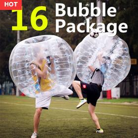 Image for Bubble Bump Soccer Bubble Ball Suit Order in 16 balls with ID of: 1232273