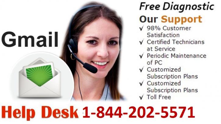 Image for 1-844-202-5571 Gmail Helpline number with ID of: 1236823
