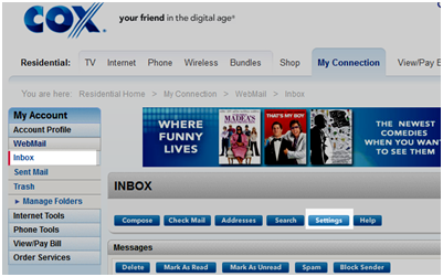 Image for Exemplary Email Technical Solution from the Cox Email Technical Support with ID of: 1252210