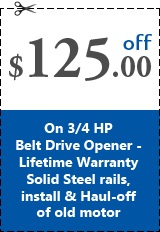 Image for Save $125 on ¾ HP Belt Drive Opener with ID of: 1266632