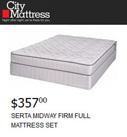 Image for City Mattress with ID of: 1267376