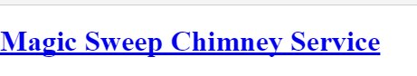 Image for Magic Sweep Chimney Services with ID of: 1304645