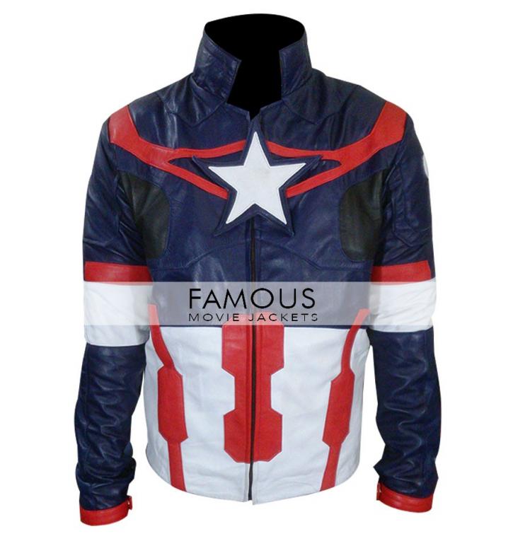 Image for Chris Evans Avengers Age Of Ultron Jacket Costume with ID of: 1327927