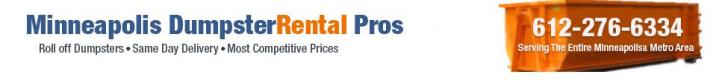 Image for Minneapolis Dumpster Rental Pros with ID of: 1331573