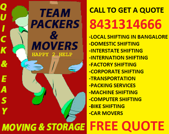 Image for Team Packers and Movers Bangalore @ http://www.teampackers.com with ID of: 1350562