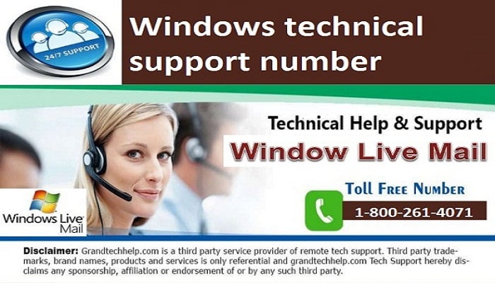 Image for Windows tech support number 1-800-261-4071 with ID of: 1358032