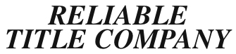 Image for Reliable Title Company with ID of: 1376866