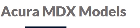 Image for Acura MDX Lease with ID of: 1382243