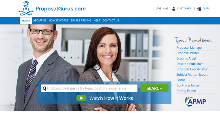 Image for Hire Proposal Writers - Proposal Gurus with ID of: 1382305