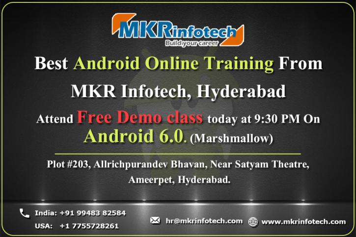 Image for Android app developer course Online Training with ID of: 1409213
