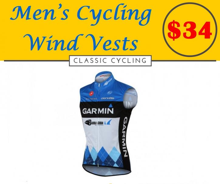 Image for Men’s Cycling Wind Vests with Pocket starting from $34 with ID of: 1419452