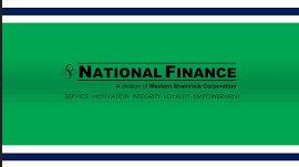 Image for National Finance Company with ID of: 1438376