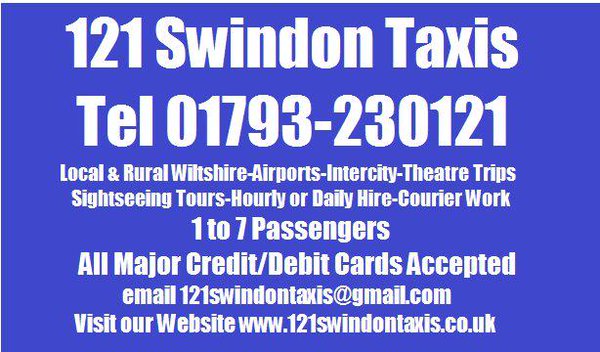 Image for 121 Swindon taxis with ID of: 1440602