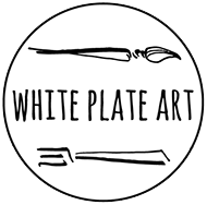 Image for White Plate Art with ID of: 1453918