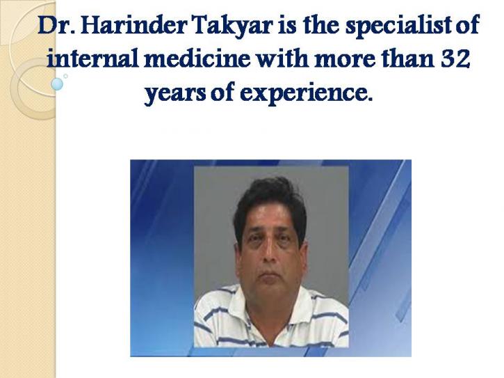 Image for Dr. Harinder K. Takyar -The Famous Internist with ID of: 1464441