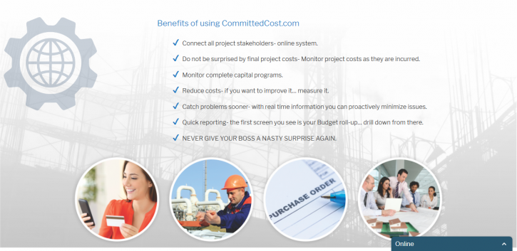 Image for CommittedCost.com - Project Management Excellence with ID of: 1500397