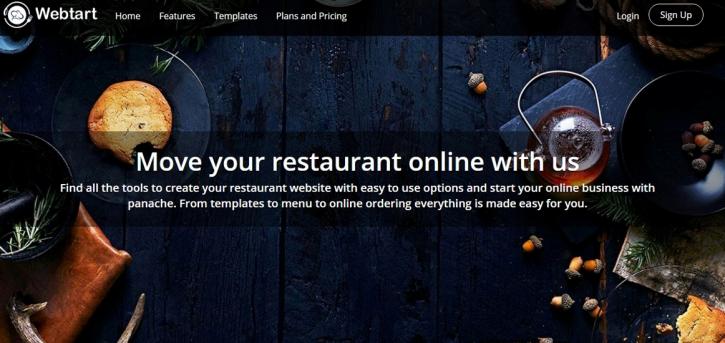 Image for Best Free Restaurant Website Builder, Responsive Design Templates - Webtart with ID of: 1502021