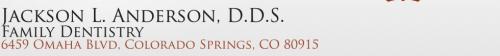 Image for Jackson L. Anderson, DDS with ID of: 1511064
