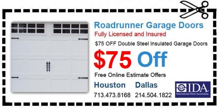 Image for Get $75 OFF on Installation off Double Steel Garage Door with ID of: 1516327