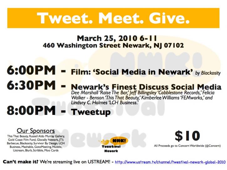 Image for Twestival Newark with ID of: 151741