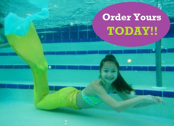 Image for Fantasyfin.com provides custom made mermaid swimsuit for little girl with ID of: 1535595