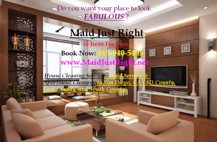 Image for MaidJustRight : Book Maids Online in 60 sec in San Diego with ID of: 1539741